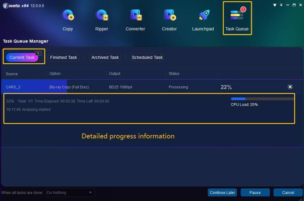 DVDFab Bluray Recorder Copy Make Backup Copies to HomeMade BDAV Blu