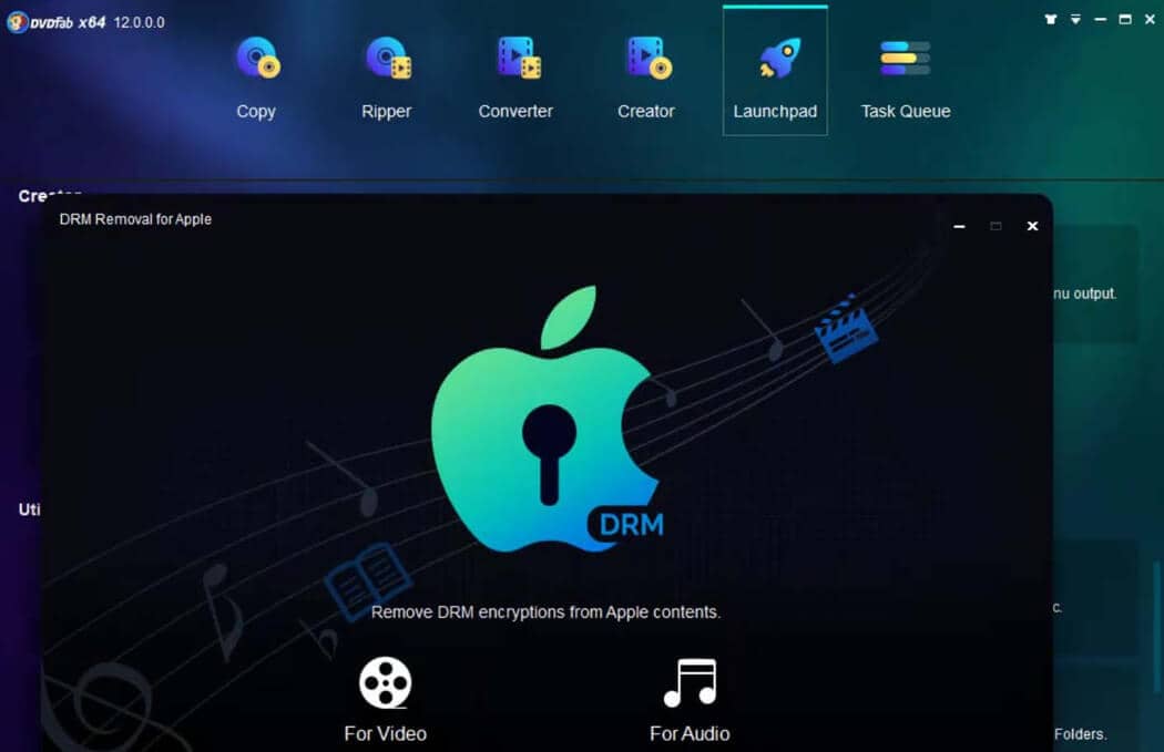 DVDFab DRM Removal for Apple Remove DRM from Apple Music Files
