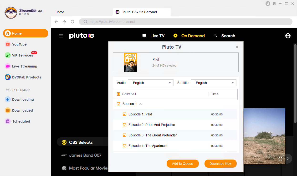 pluto tv downloader