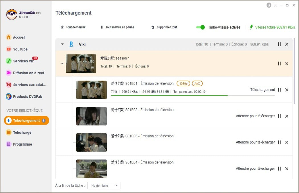 viki rakuten gratuit : Comment télécharger des vidéos Viki avec sous-titres avec Streamfab Viki Downloader