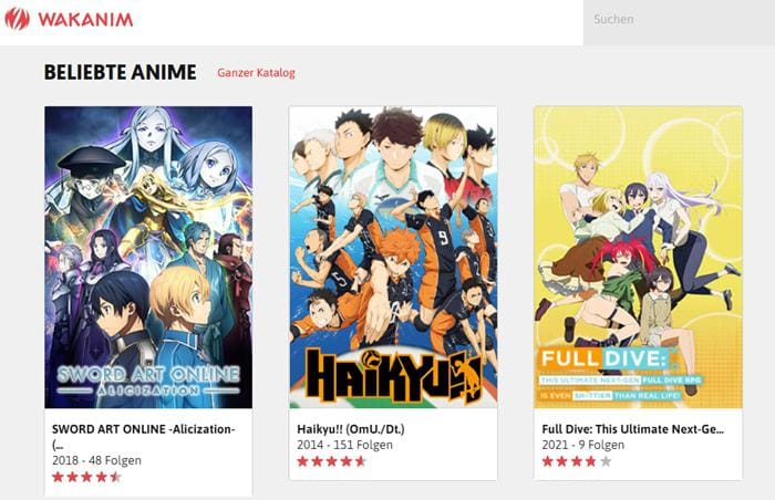 Anime Streaming: Die besten Anime Streaming Plattformen, auf denen man Anime Videos herunterlädt