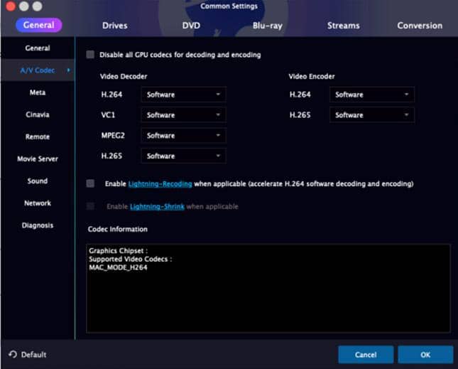 H.264 codec for after effects mac