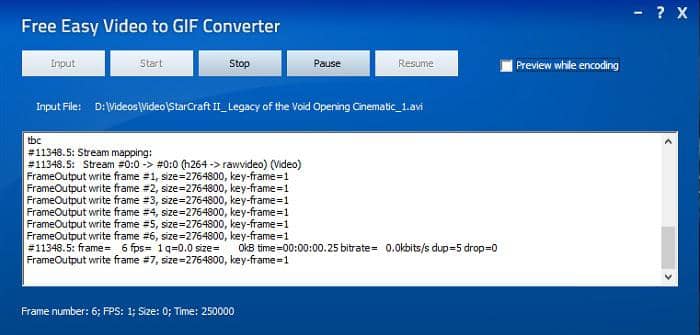 Free AVI to GIF Converter