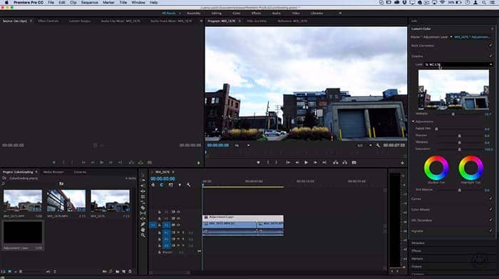 Adobe Color Grading