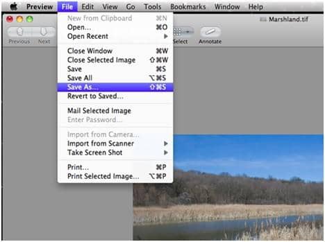 Convert low resolution image to high resolution:2.5 Preview App on Mac