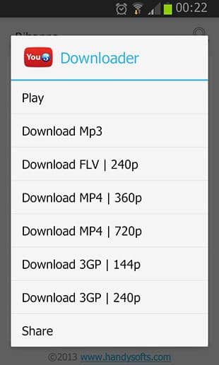 A Simple app To Download mp3 Videos From