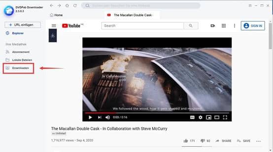 :Teil 3: Wie Sie den besten free YouTube to MP3 Converter benutzen