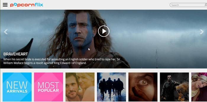 Die besten Seiten, um kostenlose Filme online anzusehen, ohne sie herunterzuladen
