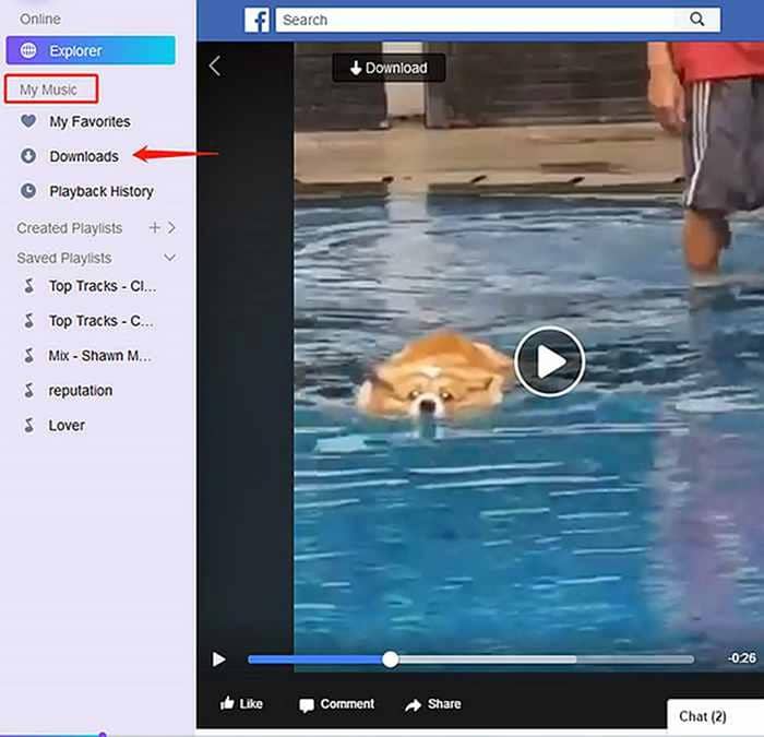 facebook video downloaden:Teil 3: Wie laden Sie Facebook Videos herunter?