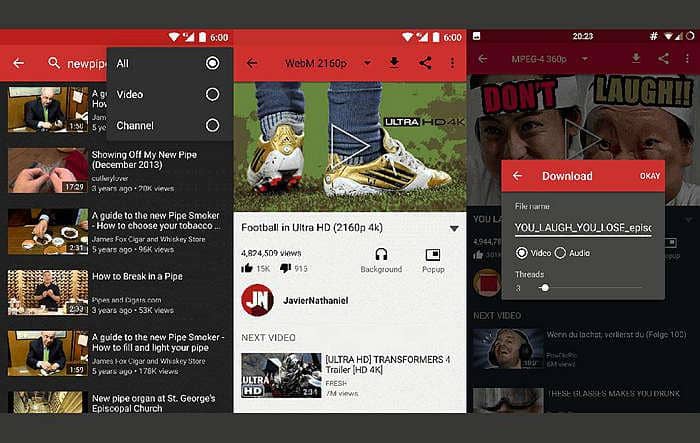 youtube to mp3 download app:2.10 NewPipe