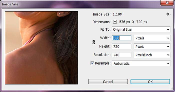 Enlarge Pictures without Losing Quality in Photoshop