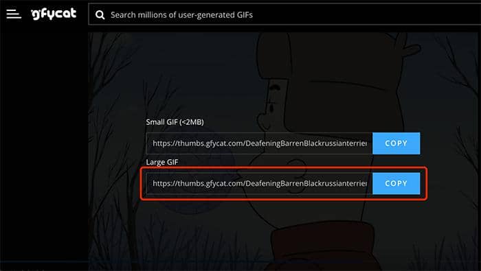 How to Download GIFs on Gfycat