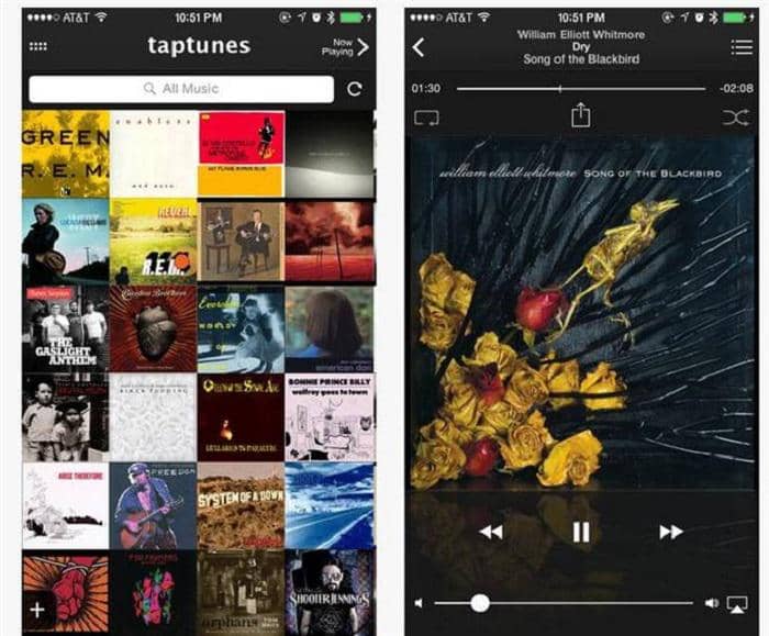 application de lecteur de musique pour iPhone