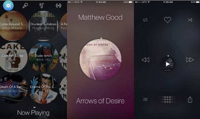 lettore musicale per iphone