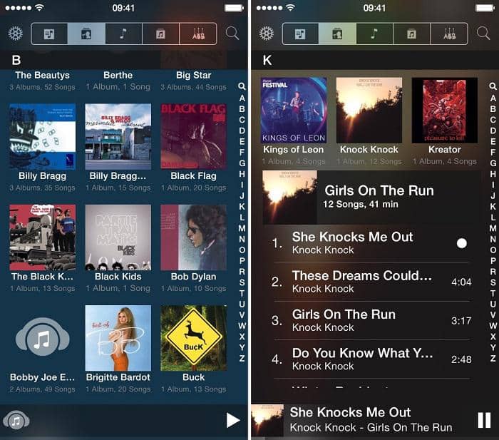 music player for google drive iphone