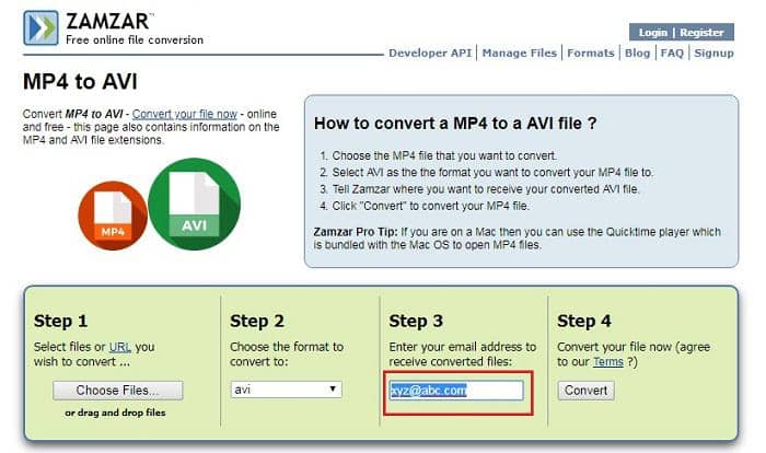 超簡単 Aviをmp4に変換する方法