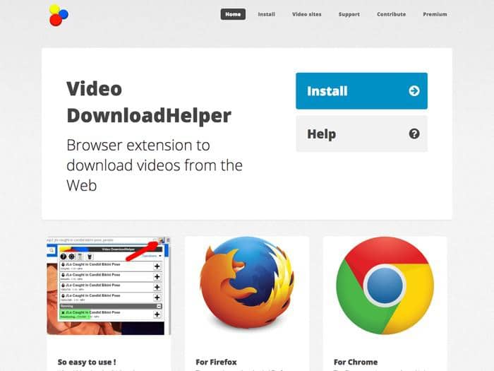 video downloadhelper 使え なくなっ た