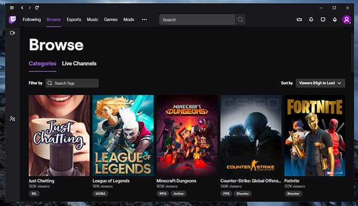 Twitch Desktop App - Download