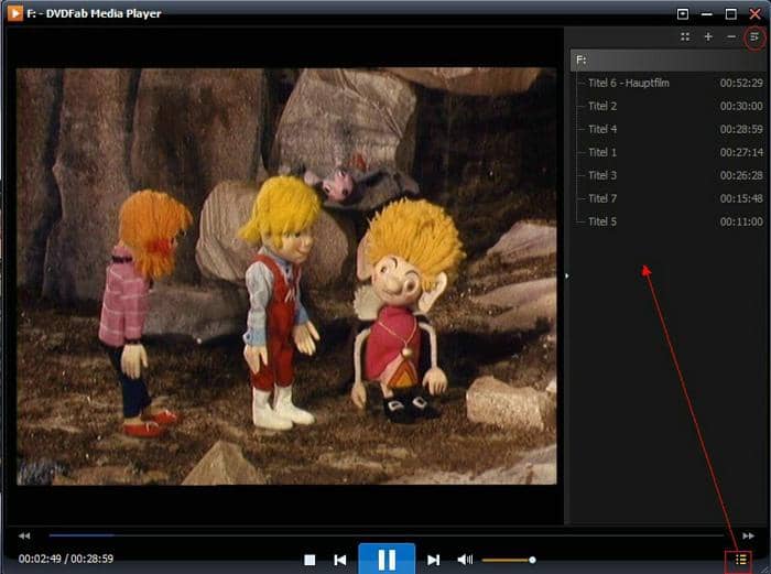 Wie kann man DVDOrdner mit DVDFab Media Player 2 abspielen?