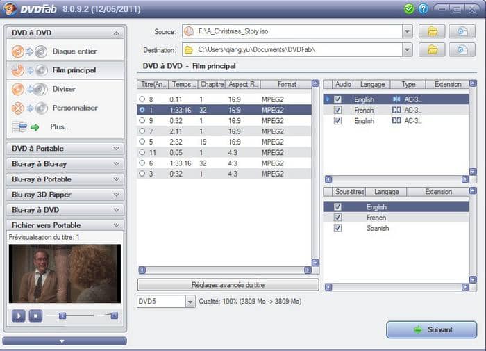 Copier et graver DVD avec DVDFab DVD Copy de manière flexible et simple