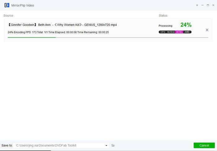 Start the conversion process